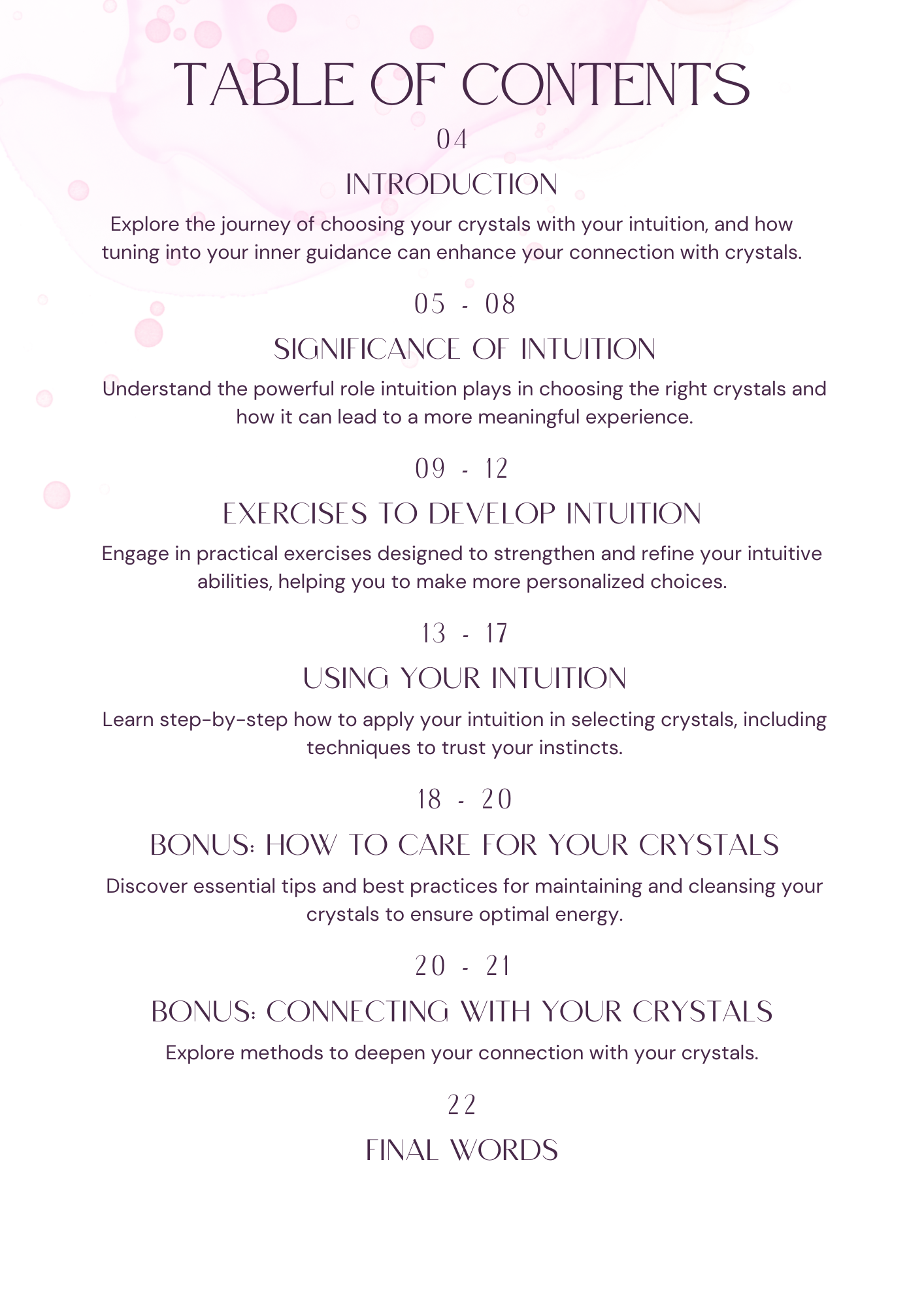 (E-BOOK) How to Use Your Intuition to Choose Crystals