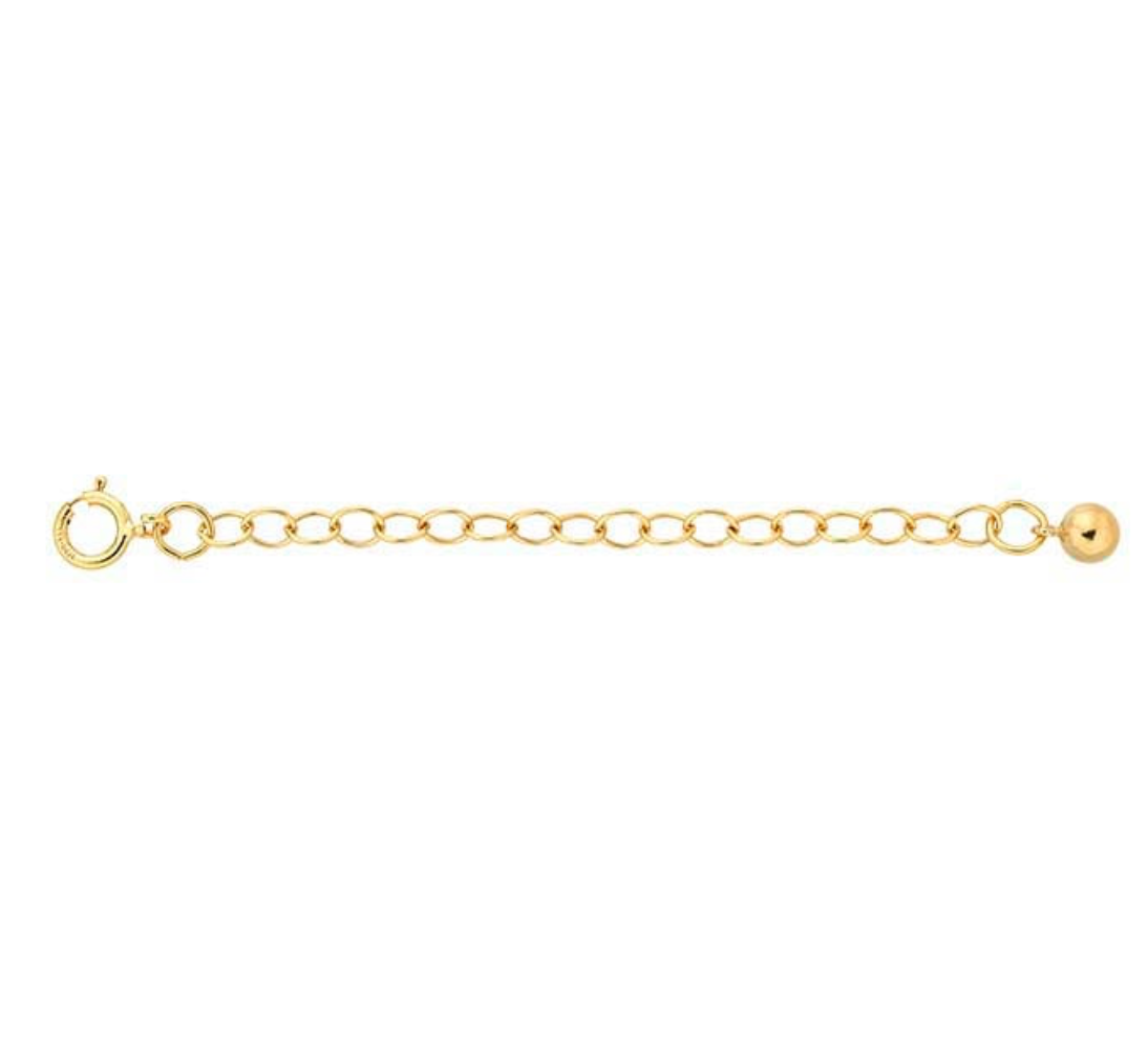 Chain Extenders (Adds 2")- Gold, Rose Gold & 0.925 Sterling Silver