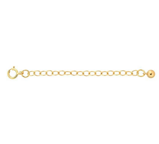 Chain Extenders (Adds 2")- Gold, Rose Gold & 0.925 Sterling Silver