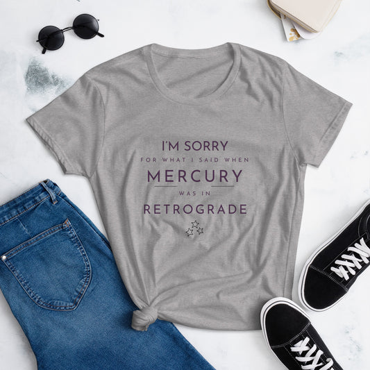 I'm Sorry Women's short sleeve t-shirt