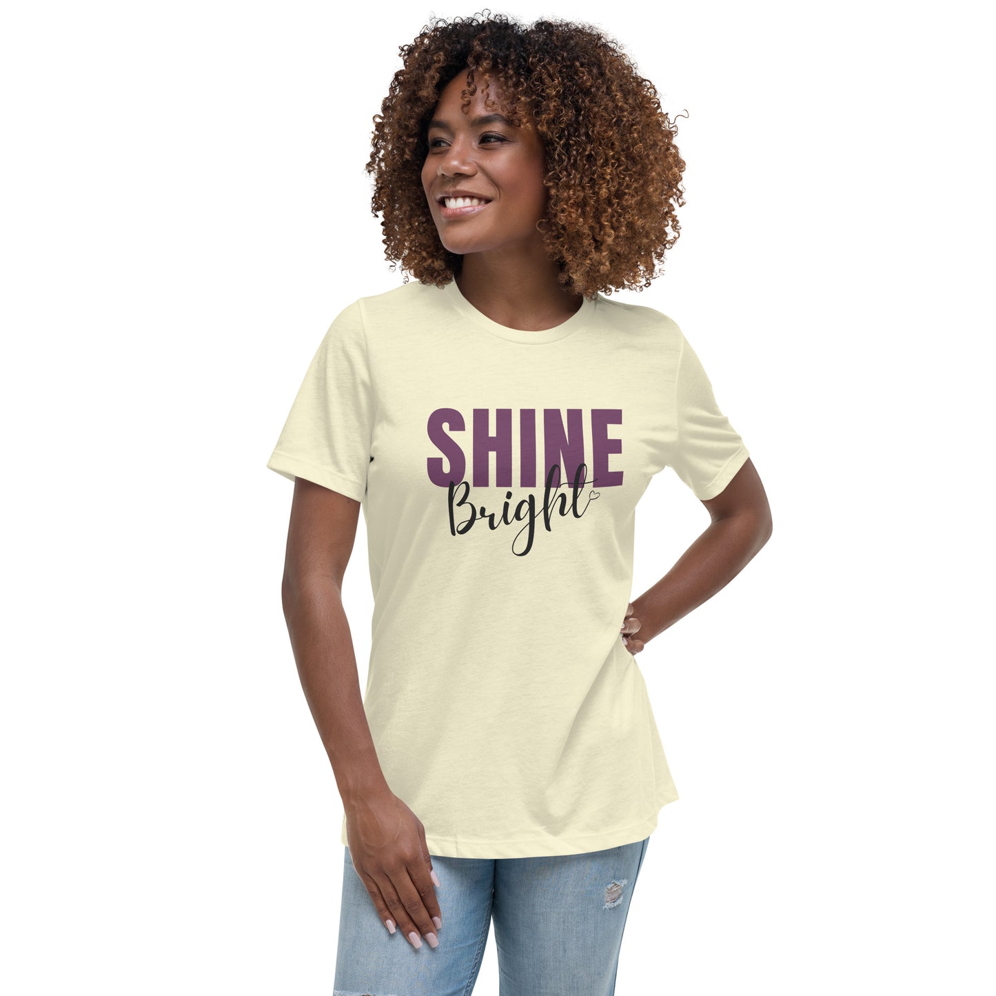 Shine Bright Women's Relaxed T-Shirt