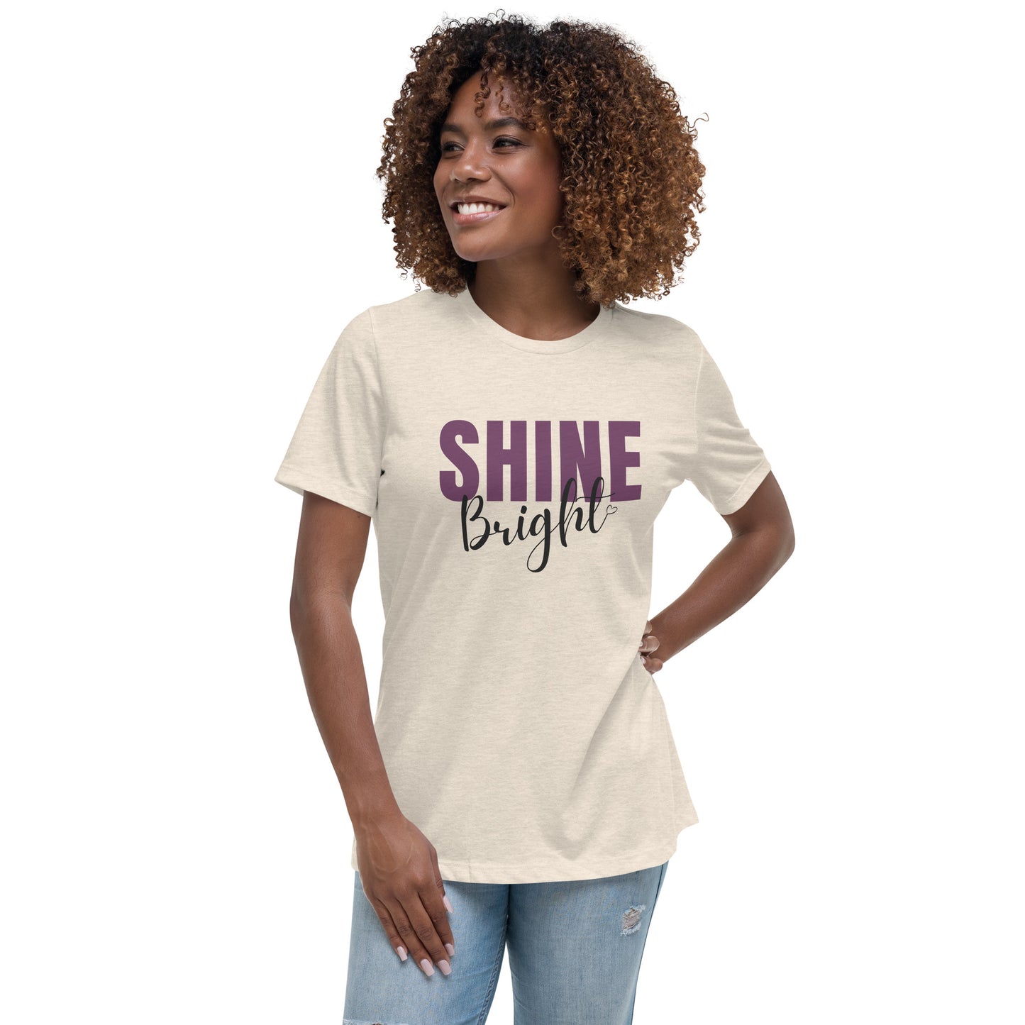 Shine Bright Women's Relaxed T-Shirt