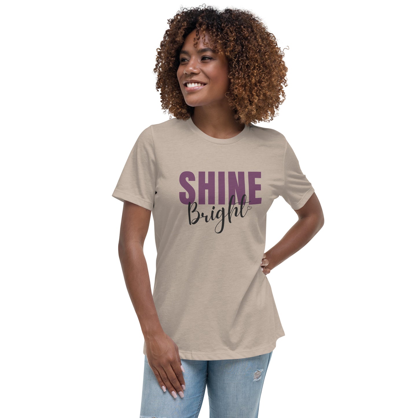 Shine Bright Women's Relaxed T-Shirt