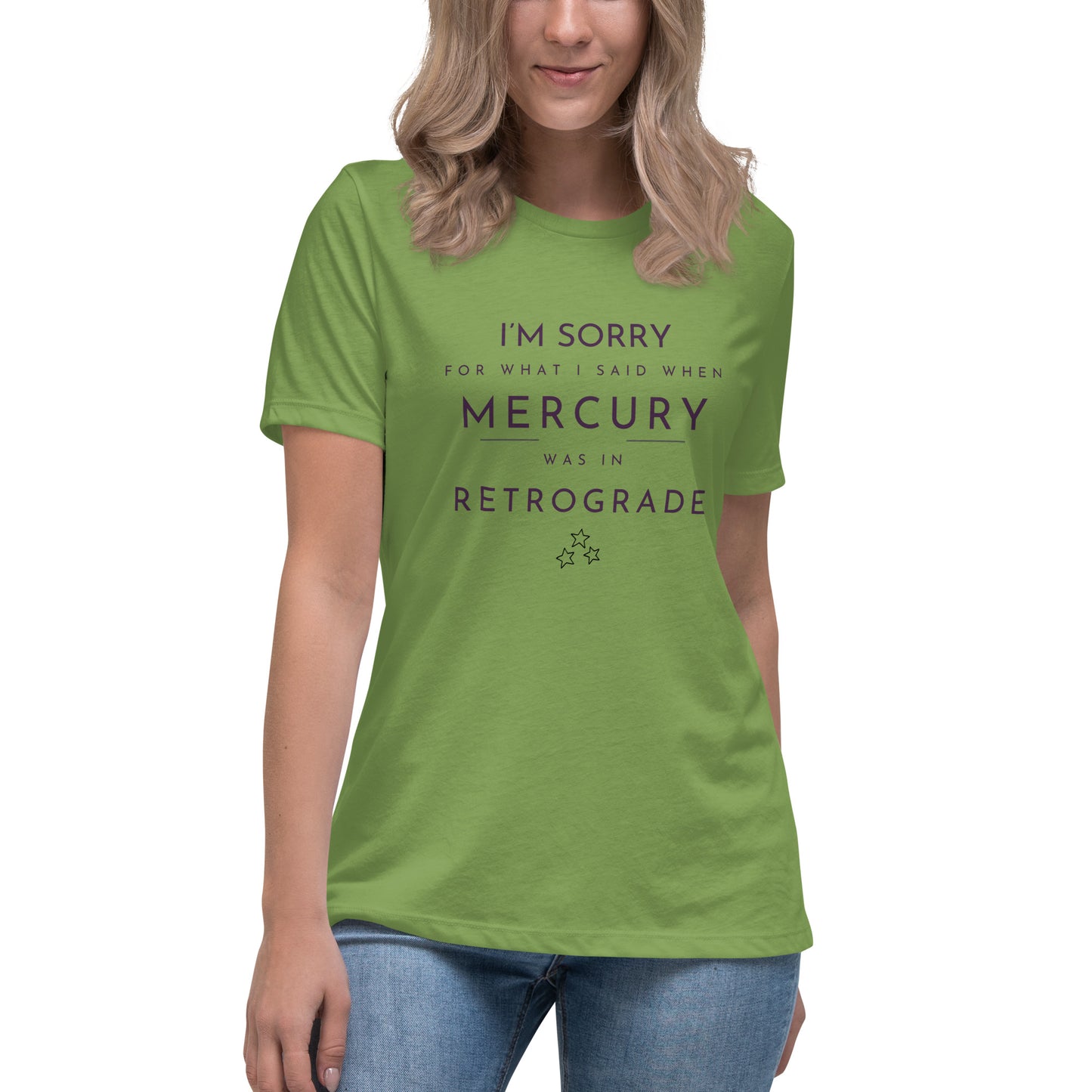 I'm Sorry Women's Relaxed T-Shirt