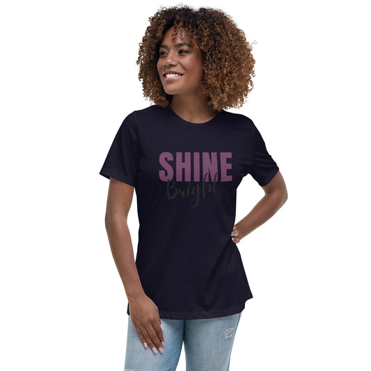 Shine Bright Women's Relaxed T-Shirt