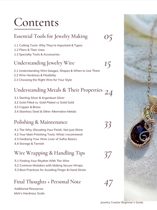 Jewelry Creator's Beginner's Guide: Build Your Skills with Confidence (E-BOOK)