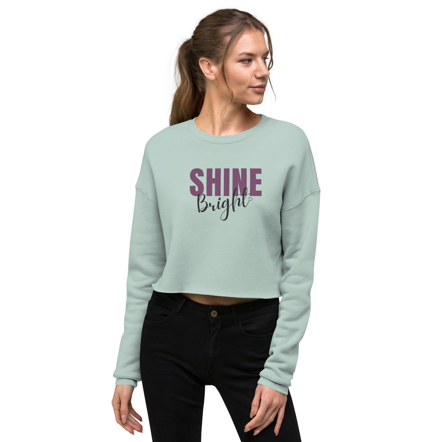 Shine Bright Cropped Sweatshirt