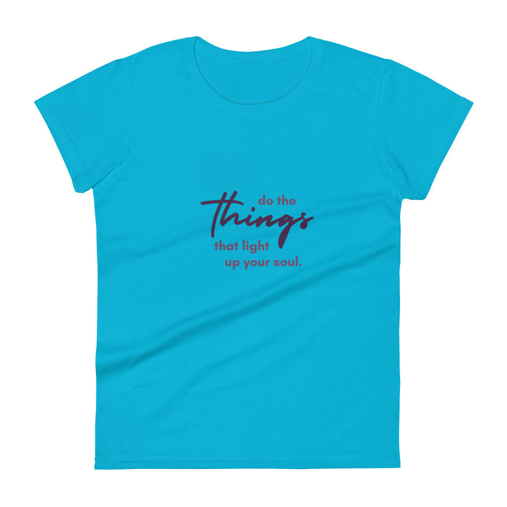 Do The Things Women's short sleeve t-shirt