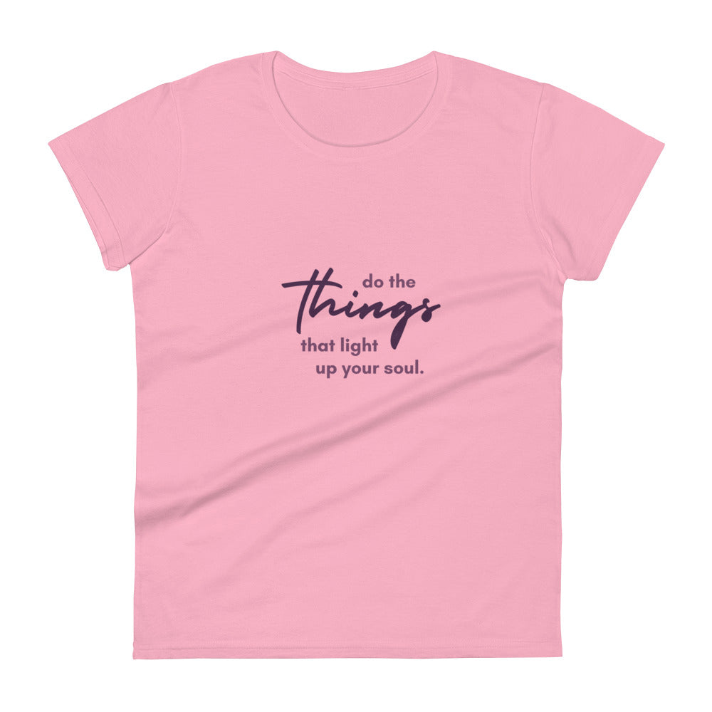 Do The Things Women's short sleeve t-shirt