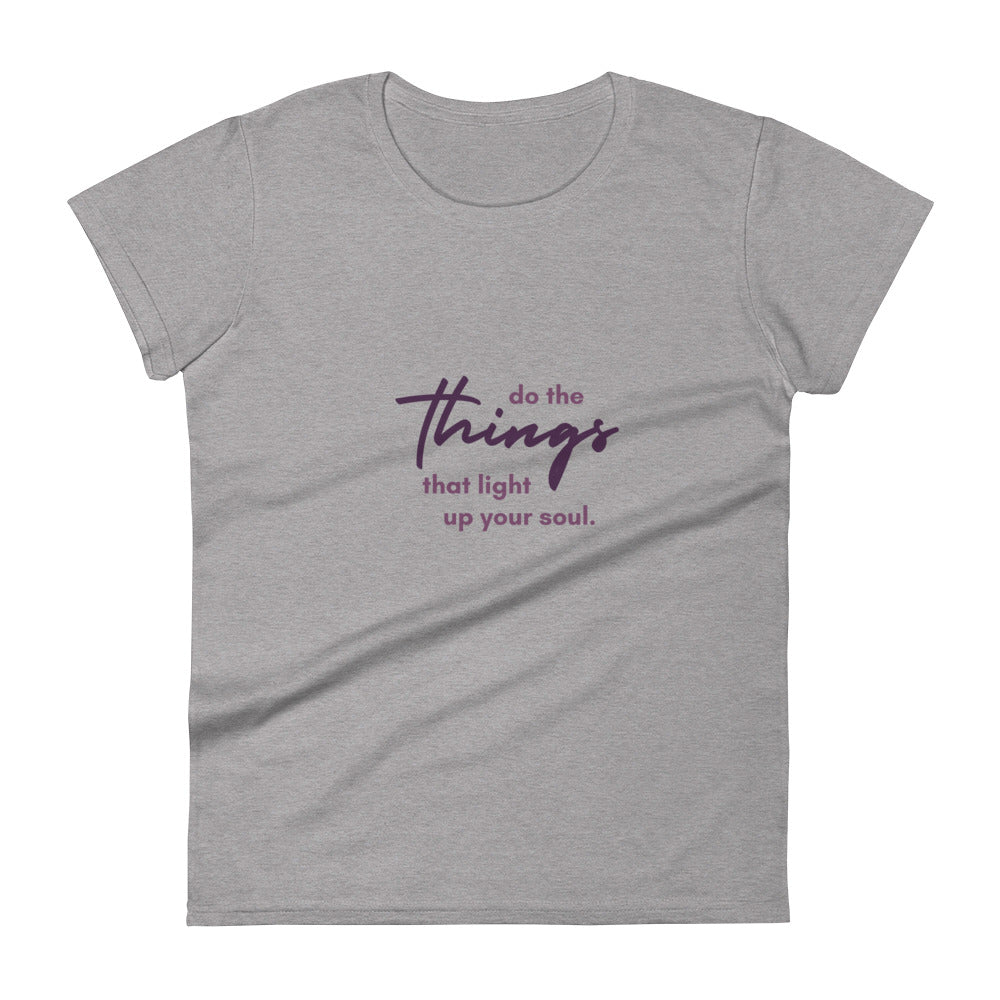 Do The Things Women's short sleeve t-shirt