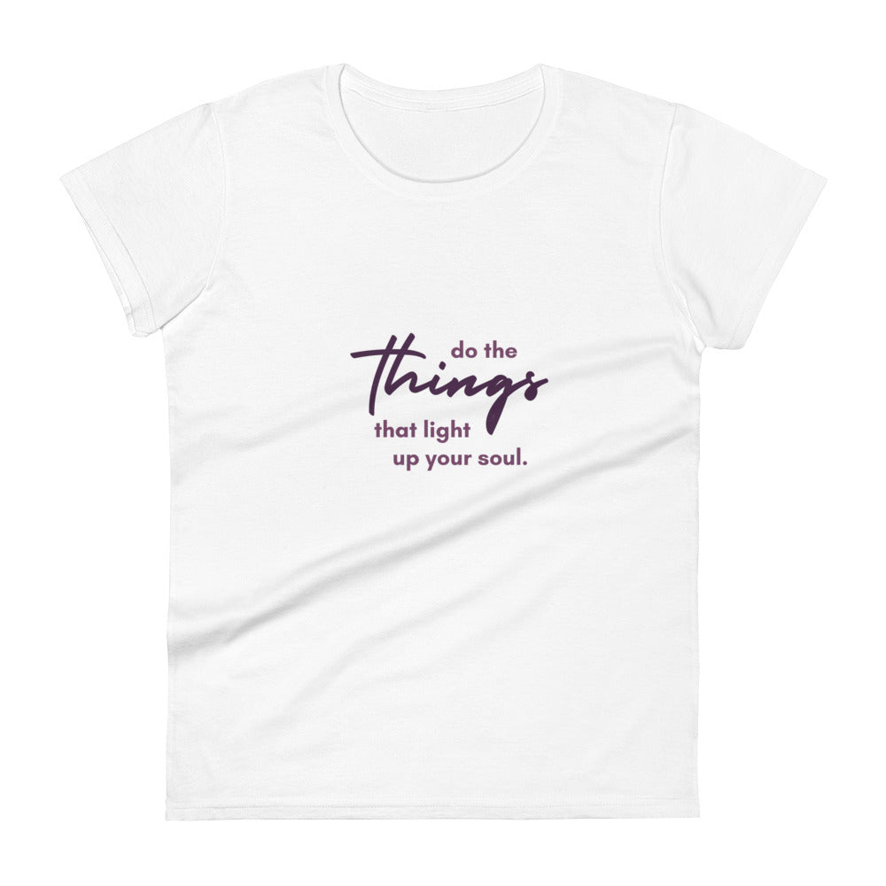 Do The Things Women's short sleeve t-shirt